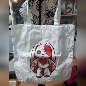 *5 For $25* Plushie Dreadful Love Bunny Tote Bag